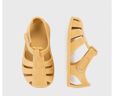 Igor Children's Sandals with Velcro Nemo Solid Dijon