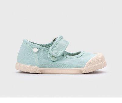 Chaussures en Toile Mercedes Menthe