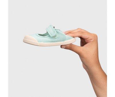 Chaussures en Toile Mercedes Menthe