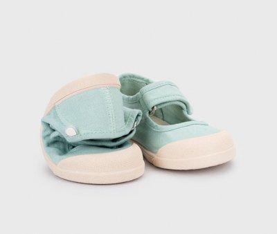 Chaussures en Toile Mercedes Menthe
