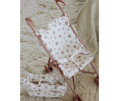 Passeggino Grande Bambole Eugenia Volante Blush