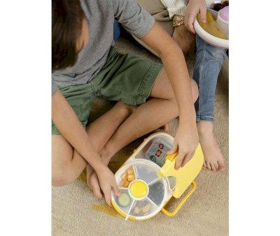 Caja de Almuerzo Spinner 2 in 1 Lunchox Lemon Yellow