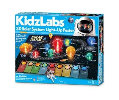 KidzLabs Poster 3D Sistema Solare