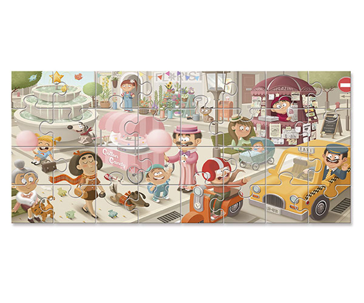 Baby Puzzle La Ciudad