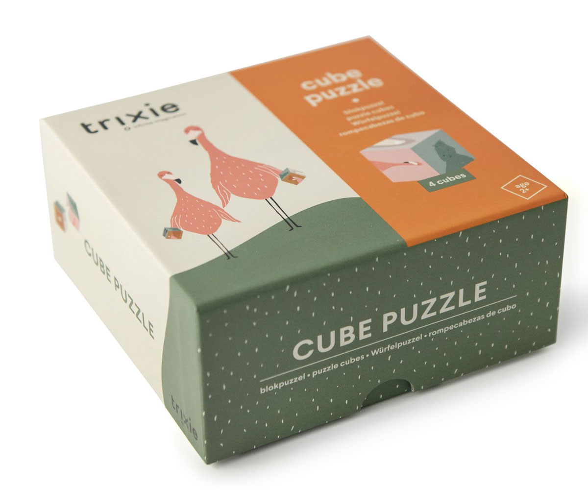 Puzzle De Cubos Animales