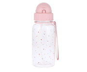 Botella Plstico Dots Pink Personalizable