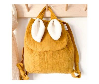 Mochila Pequea Gasa Conejo Miel Personalizable