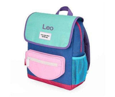 Mini Anchor Flap Personalised School Backpack