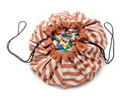 Sacco Play & Go Stripes Brown