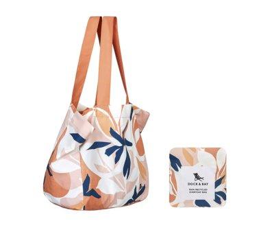 Borsa Spiaggia Dock & Bay Terracotta Personalizzabile
