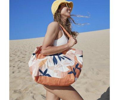 Borsa Spiaggia Dock & Bay Terracotta Personalizzabile