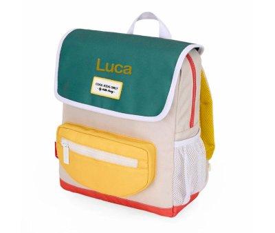 Preschool Backpack Mini Playmo Flap Personalised