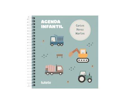 Pequea Agenda Guardera Personalizable Tutete Trucks