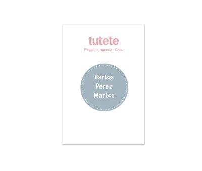Pequea Agenda Guardera Personalizable Tutete Croc