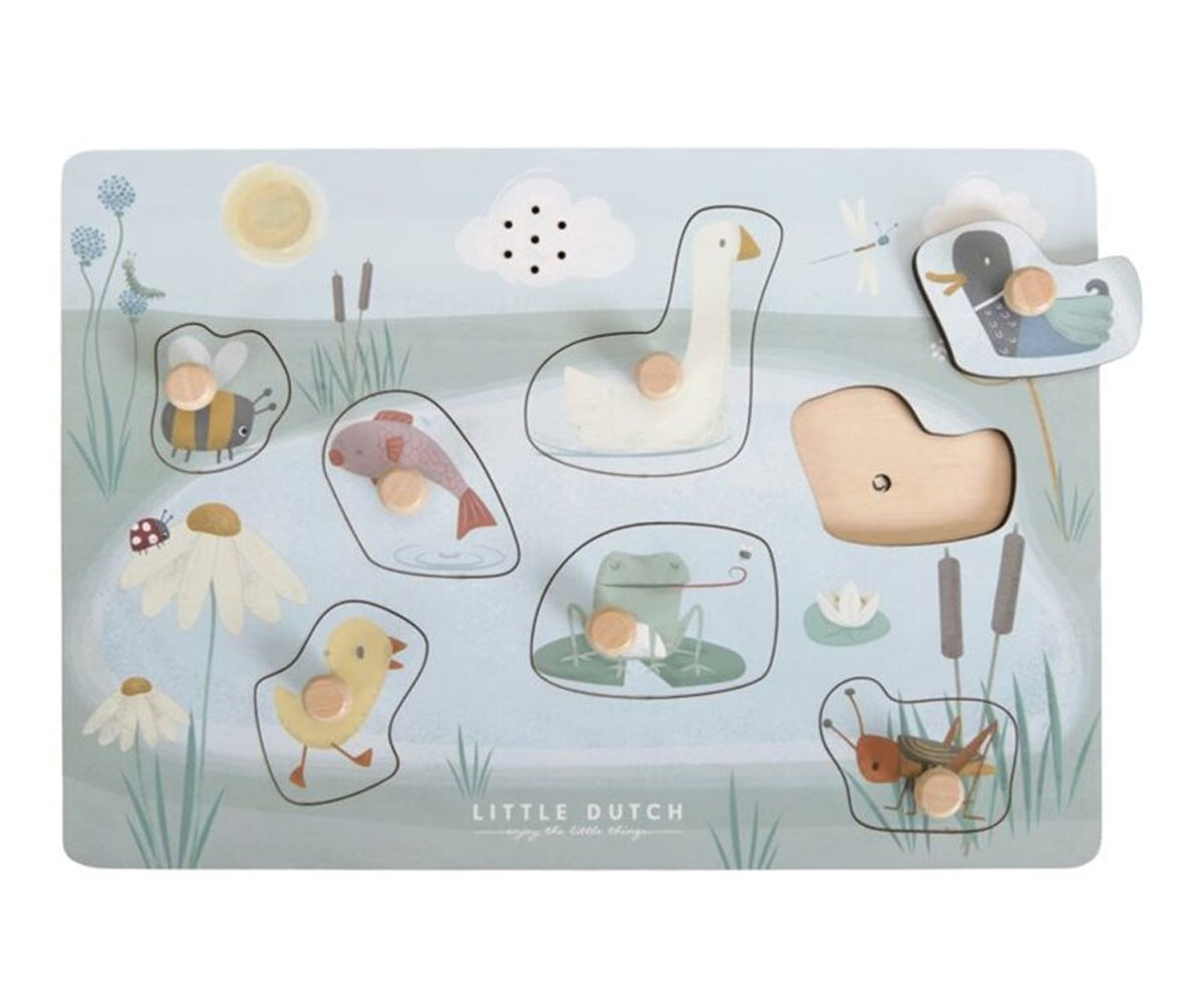 Puzzle con Sonido Oca Little Dutch Tutete