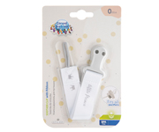 Sujetachupetes Royal Baby Gris