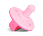 Pack Chupetes-mordedores silicona Munchkin (2 ud)   3 meses Rosa