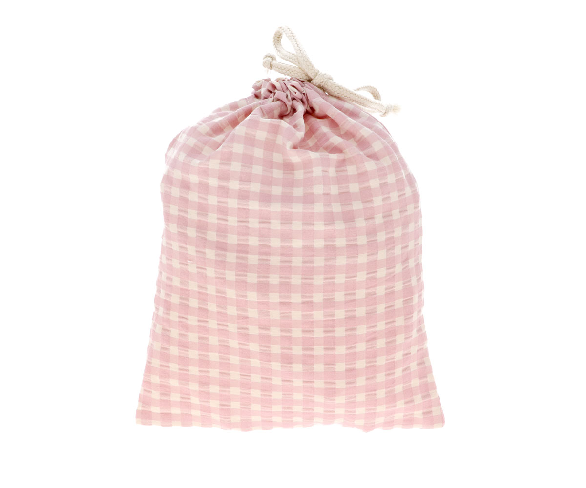 Sac Pour Maillot De Bain Vichy Rose