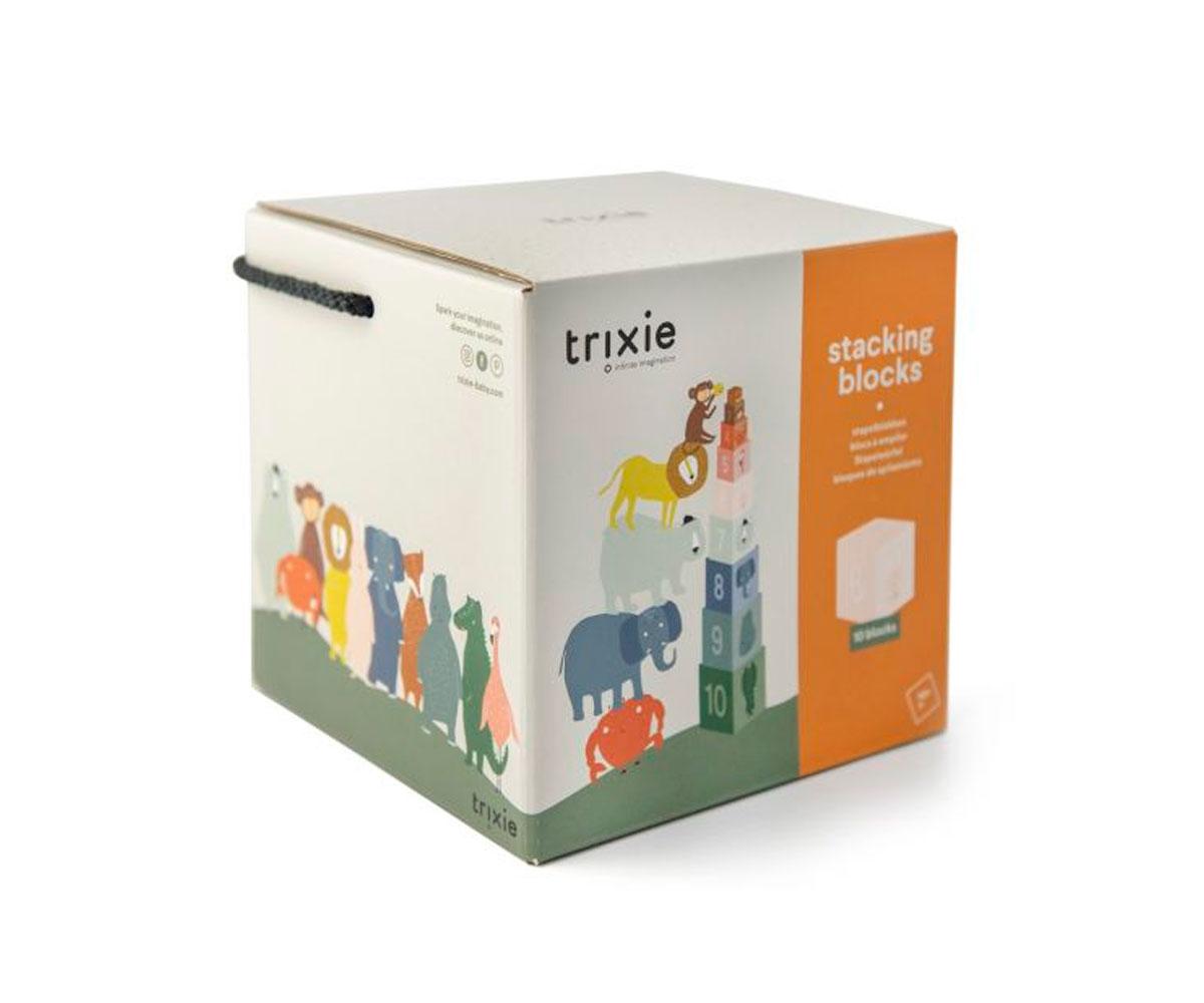 Bloques Apilables Animales Trixie