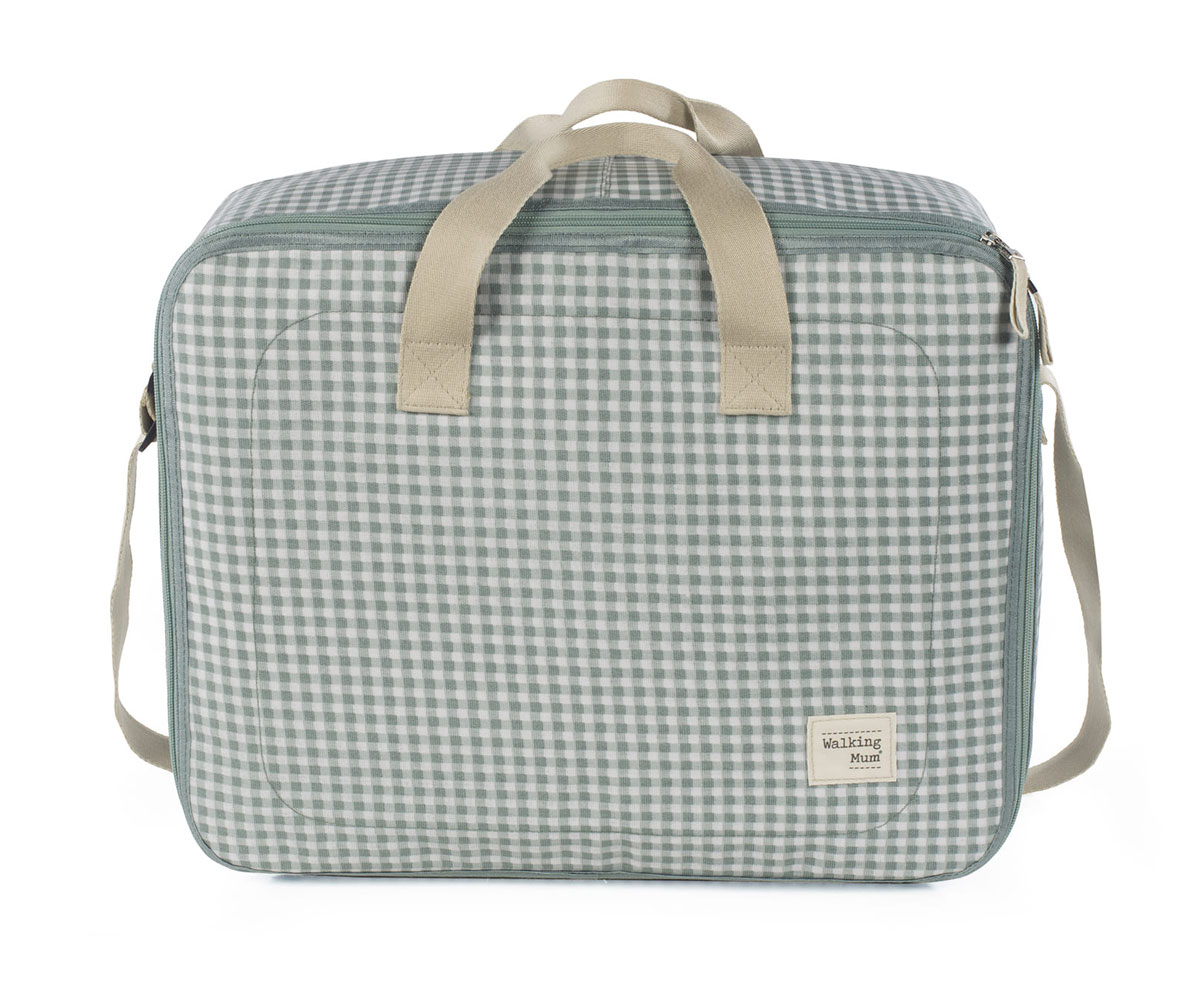 Valise I Love Vichy Vert