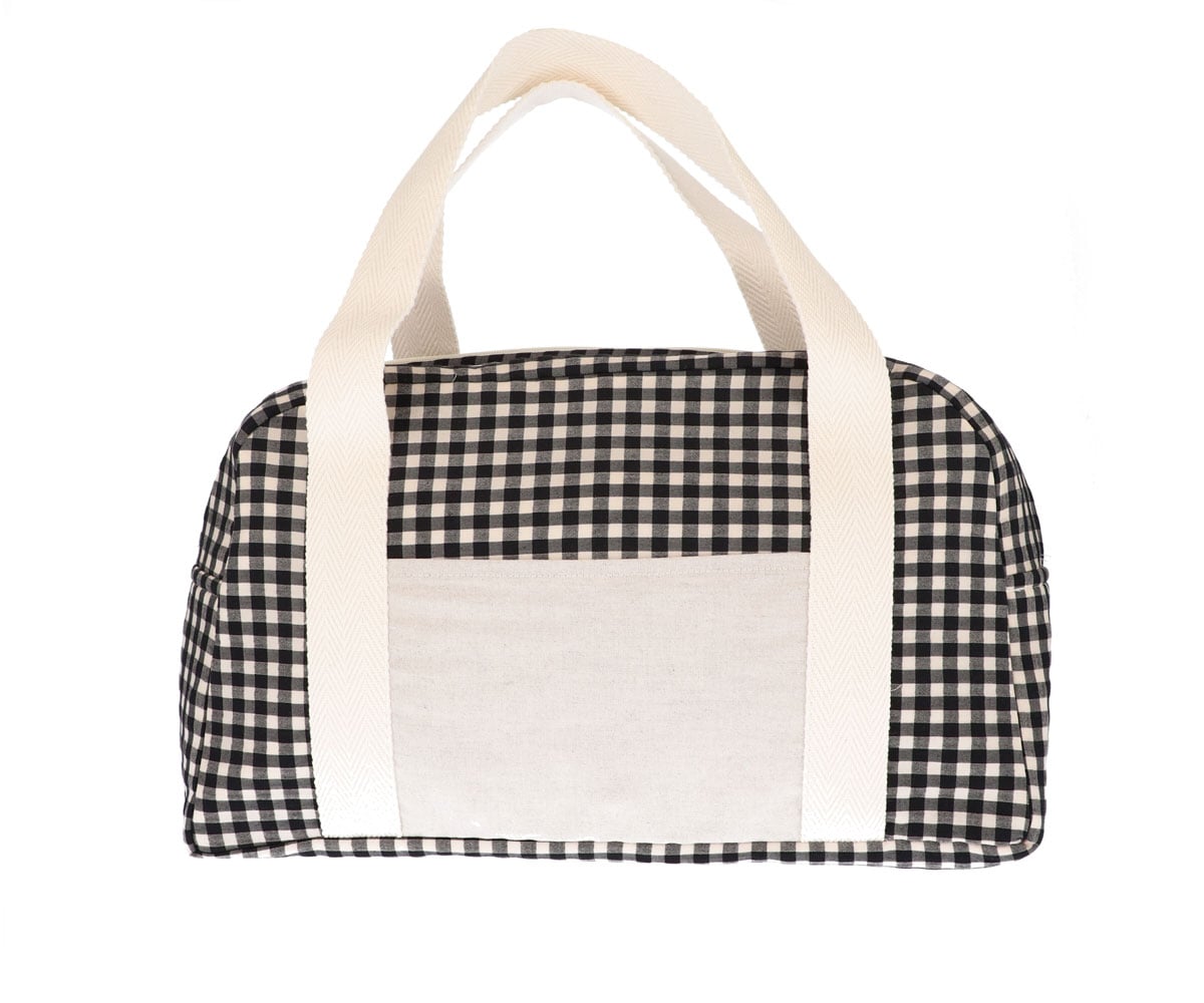 Bolsa Vichy Negro - Tutete