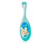 Cepillo de Dientes Iniciacin Flossbrush verde  0-3 aos