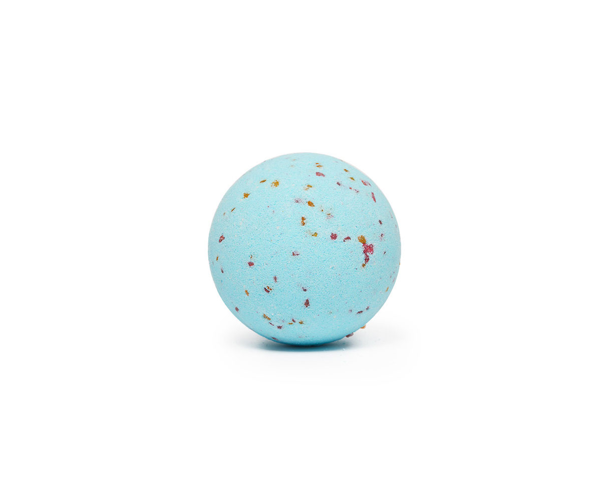 Bomba Da Bagno Effervescente Blue-Red Flakes