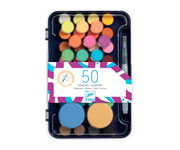 Couleurs de palette d'artistes