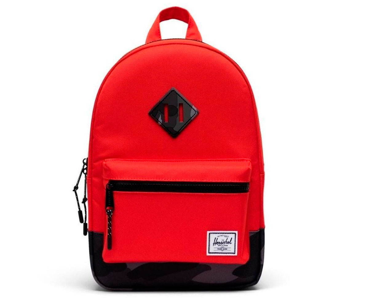 Zaino Herschel Heritage Kids Fiery Red Personalizzabile - Tutete