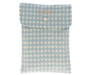 Busta Porta Pannolini Vichy Verde Personalizzabile