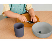 Set Jantar 4 Peas Paul Cat Dove Blue