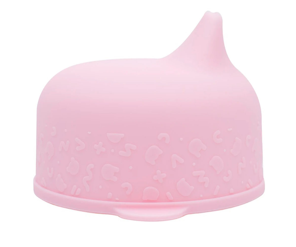 Tapa Sippie Para Vaso Silicona Rosa