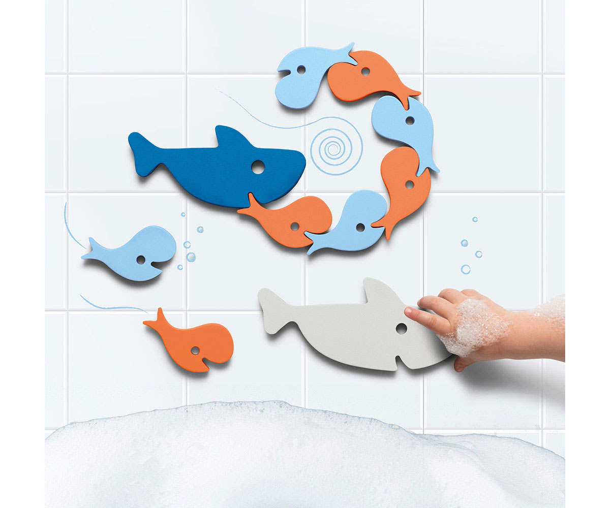 Puzzle Para Baño Tiburón
