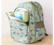 Mochila Dinossauro com Bolso Trmico