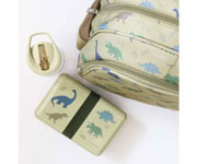 Mochila Dinossauro com Bolso Trmico