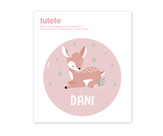 Etiqueta Grande Lancheira Sweet Deer 