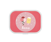 Caja Almuerzo Midi Campus Rosa Sugary Personalizada