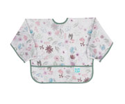 Bavaglio Bumkins con Maniche Floral