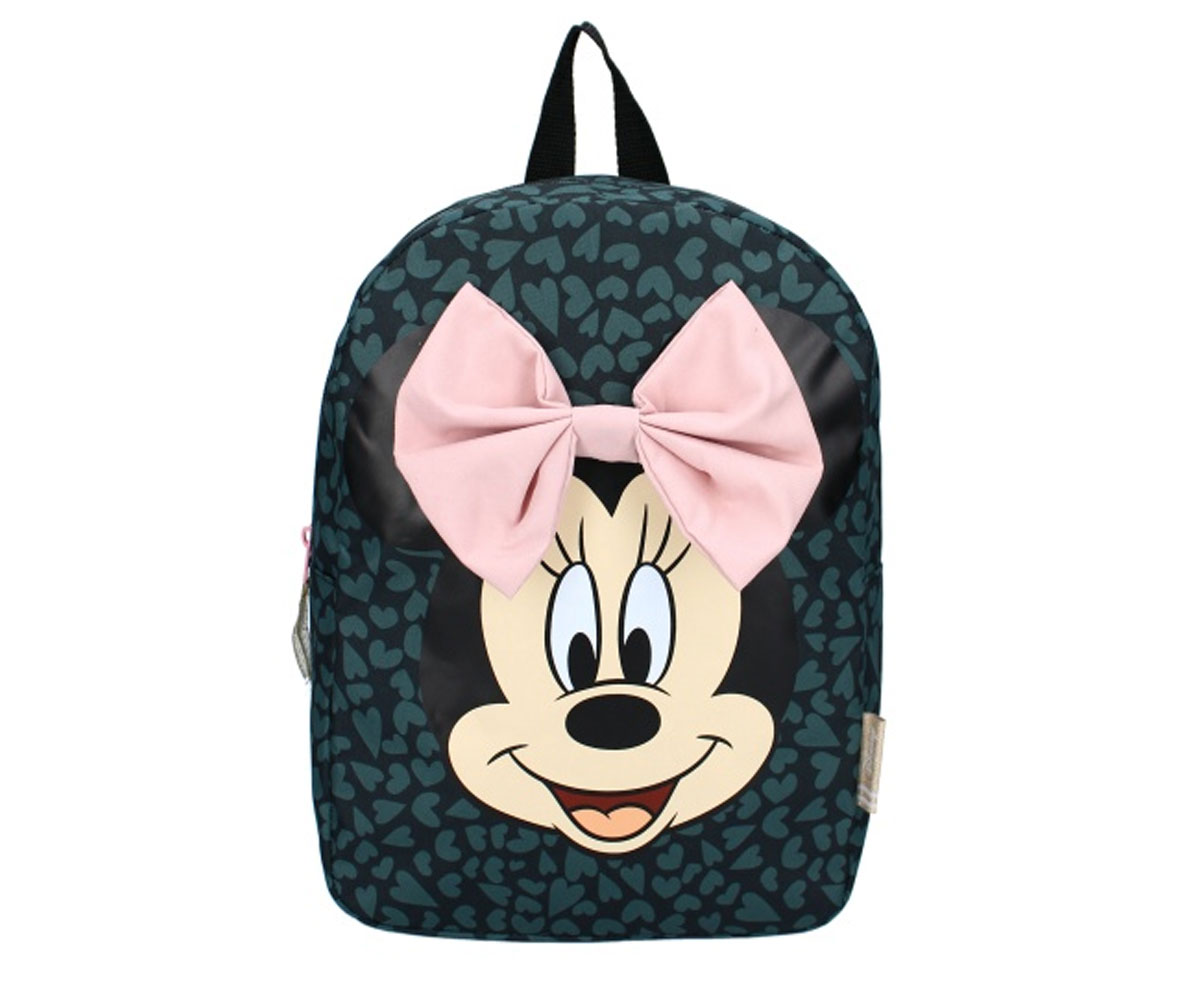 Mochila Pequeña Minnie Mouse It´s Me Verde Tutete