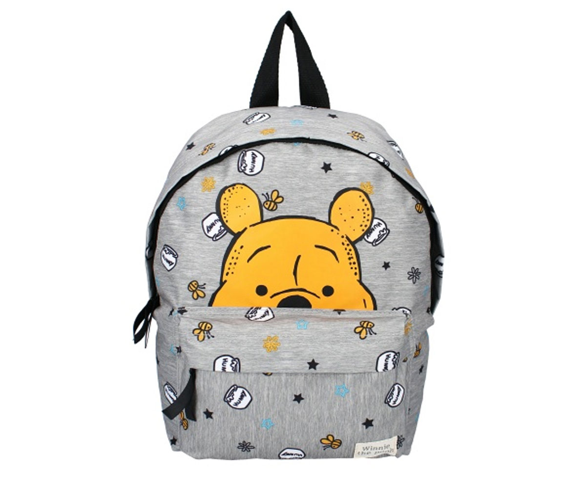 Zaino Piccolo Winnie The Pooh We Meet Again Grey - Tutete