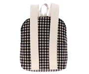 Mochila Vichy Negro Personalizable