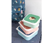 3 Cajas Almuerzo Little Monsters