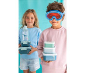 Pack 3 Scatoline Snack Ocean