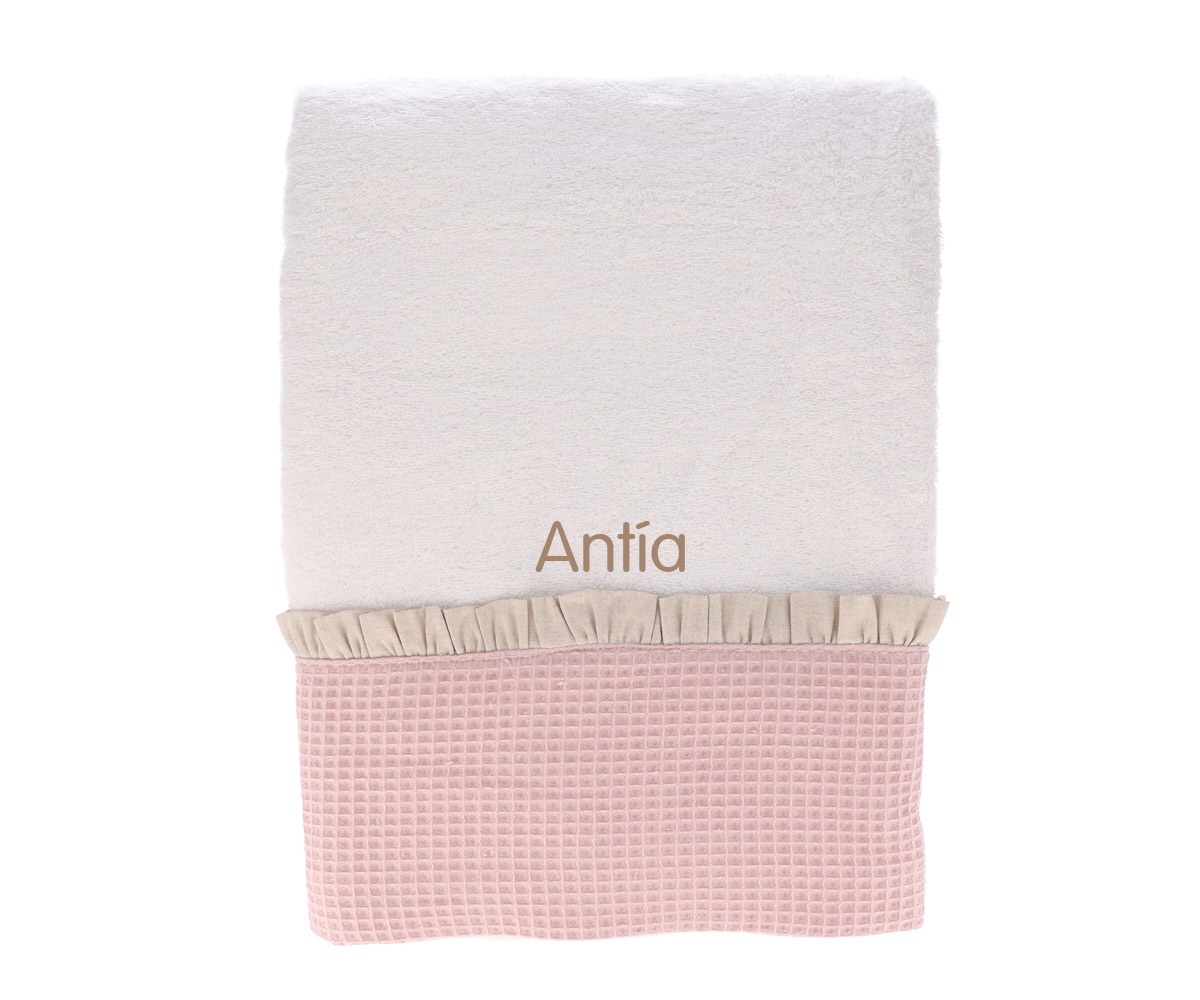 Serviette De Bain Peony Personnalisable