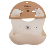 Bavoir en silicone Eef Bear