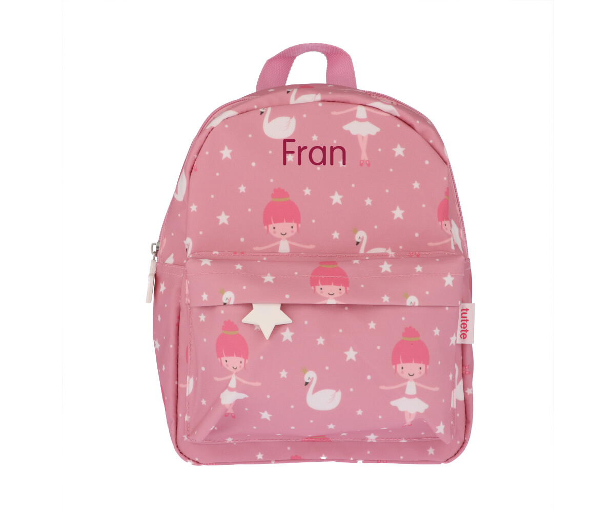 Mochila Infantil Bailarina Personalizable - Tutete
