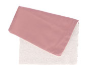 Cesta Personalizzabile + 4 Salviettine Vichy Rosa