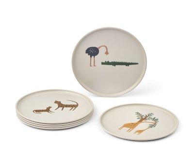 Pack of 6 Remco All Together / Sandy Plates