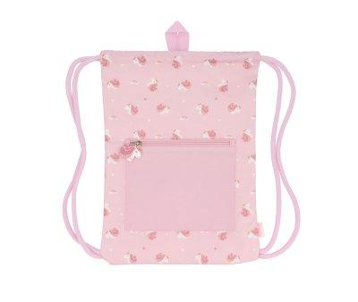 Mochila Saco Impermevel Personalizvel Magical Unicorn