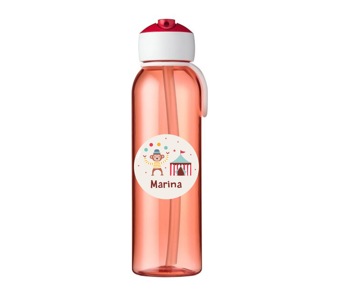 Borraccia Campus Flip-Up Red 500ml Circus